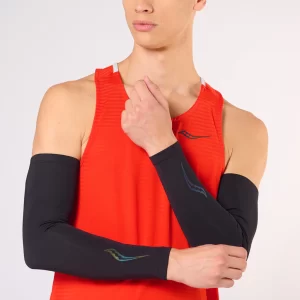 SAUCONY FORTIFY ARM SLEEVES U BLACK