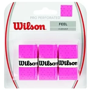 WILSON PRO OVERGRIP PERFORATED FEEL x3 (ROSA)