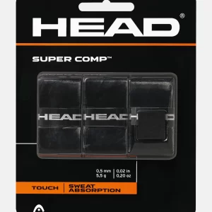 HEAD SUPERCOMP™ OVERGRIP x3 (NEGRO)
