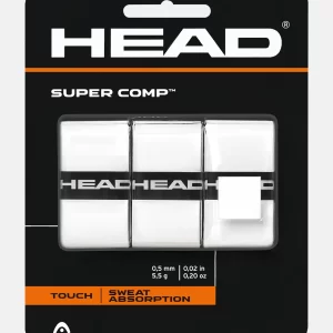 HEAD SUPERCOMP™ OVERGRIP x3 (BLANCO)