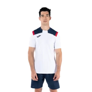 JOMA CAMISETA TOLEDO (BLANCO/MARINO)