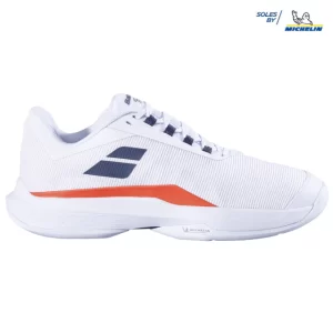 BABOLAT JET TERE 2 CLAY HOMBRE (WHITE/STRIKE RED)
