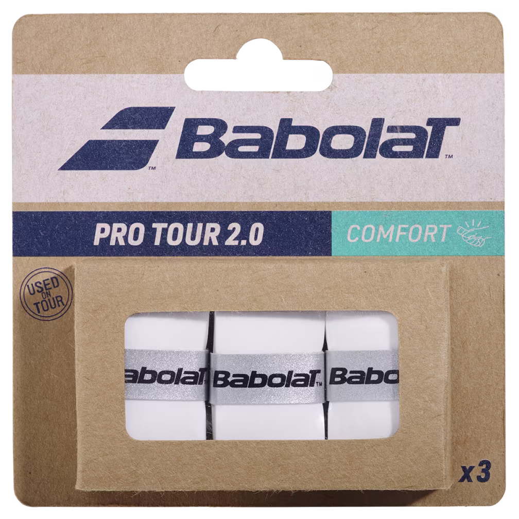 BABOLAT OVERGRIP PRO TOUR 2.0 COMFORT x3
